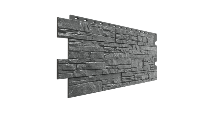 Фасадная панель Stein, Антрацит