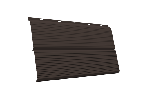 ЭкоБрус 0,345 Gofr GL 0.45 PE RR 32 темно-коричневый