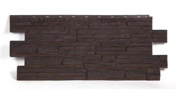 Фасадная панель Т-Сайдинг ЭКО-2 Альпийская сказка Венге