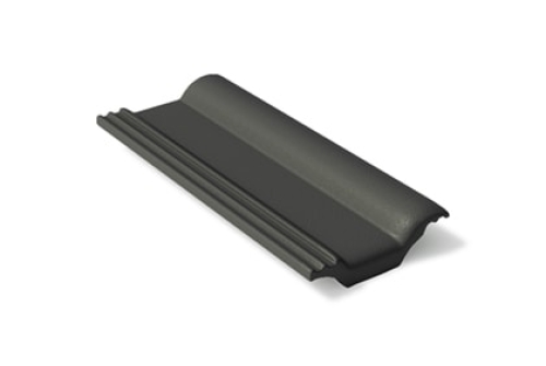 Половинчатая черепица Braas Франкфуртская, черный