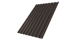 Профнастил С20R 0,5 PurPro Matt 275 RR 32 темно-коричневый