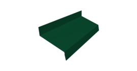 Отлив простой 50 0,5 Satin с пленкой RAL 6005 зеленый мох (2м)