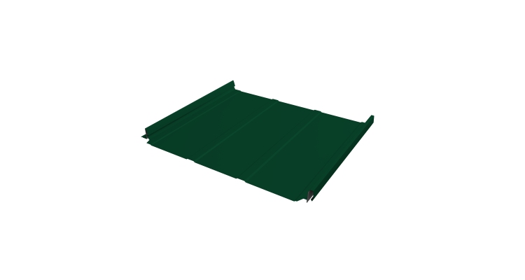 Кликфальц Pro Line Grand Line 0,5 Satin Matt TX с пленкой на замках RAL 6005 зеленый мох