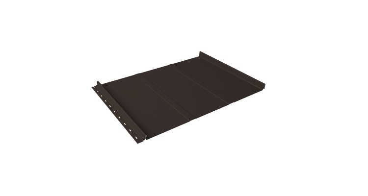 Кликфальц Line Grand Line 0.5 Satin Matt TX с пленкой на замках RR 32 темно-коричневый