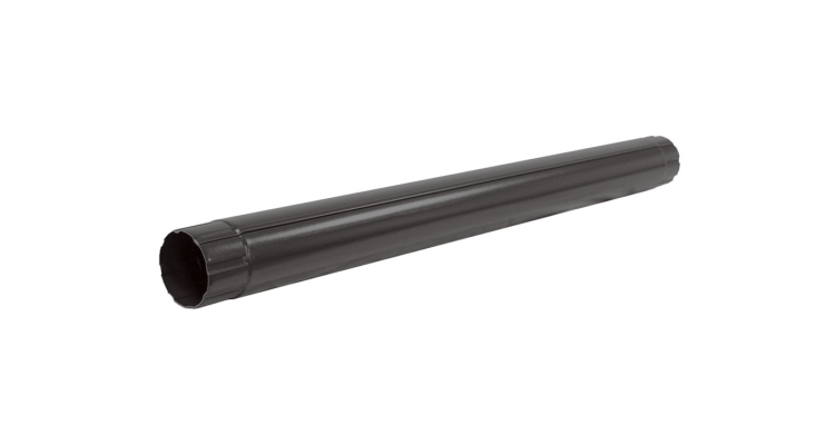 Труба круглая соединительная 100мм 1м Мatt RR 32 темно-коричневый