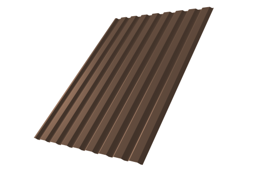 Профнастил С20A 0.5 Velur X RAL 8017 шоколад