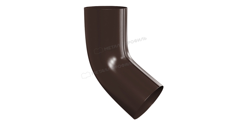 Колено сливное Металл Профиль Foramina PUR D100 RAL 8017