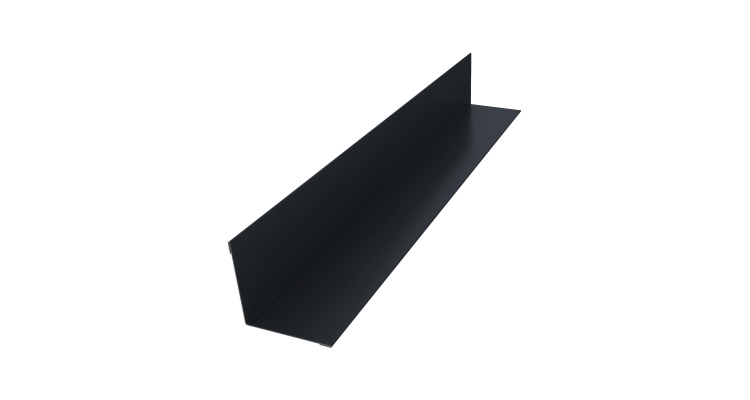 Угол внутренний 50х50 0,45 Drap ST RAL 7024 мокрый асфальт (2м)