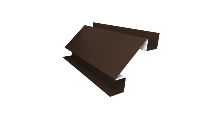 Угол внутренний сложный 75мм 0,5 Drap RAL 8017 шоколад (2м)