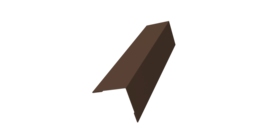 Угол внешний 50х50 0,45 Drap TwinColor RAL 8017 шоколад (2м)