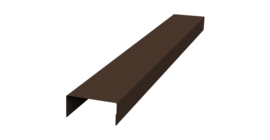 Крышка 30х20 жалюзи Texas 0,5 Drap TX RAL 8017 шоколад (2м)