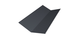 Планка ендовы нижней 300х300 0,45 Drap TR RAL 7024 мокрый асфальт (2м)