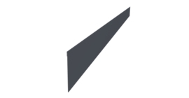 Ламель забора жалюзи Palermo 0,5 Drap TX RAL 7024 мокрый асфальт