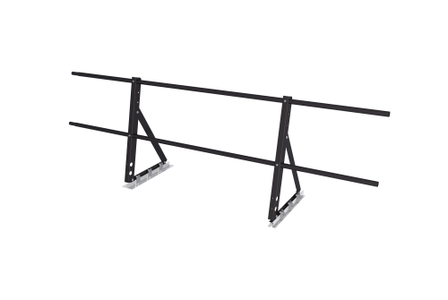 Ограждение кровельное на фальц Optima 0,65х2м RAL 8019